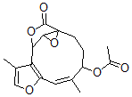 CAS#: 20149-41-1， (1aS,4R,5Z,10S,10aS)-4-Acetoxy-3,4,10,10alpha-Tetrahydro-5,9-Dimethyl-2H-10,1alpha-(Epoxymethano)Oxireno[4,5]Cyclodeca[1,2-b]Furan-12-One