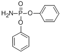 structure of CAS# 2015-56-7, (Amino-(Phenoxy)Phosphoryl)Oxybenzene;Bis(Phenoxy)Phosphorylamine;Amidophosphoric Acid, Diphenyl Ester