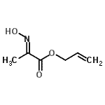 CAS 登录号：201659-79-2， 烯丙基(2E)-2-(羟基亚胺)丙酸酯