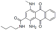 CAS#: 20171-06-6， 1-Amino-N-Butyl-9,10-Dihydro-4-(Methylamino)-9,10-Dioxoanthracene-2-Carboxamide