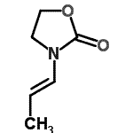 CAS 登录号：201792-65-6， 3-[(1E)-1-丙烯-1-基]-1,3-恶唑烷-2-酮