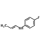 CAS#: 201792-66-7， 4-Fluoro-N-[(1E)-1-Propen-1-Yl]Aniline