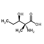 CAS 登录号：20182-78-9， (3R)-3-羟基-2-甲基-D-正缬氨酸