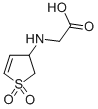结构式 CAS# 201990-24-1, 2-[[(3R)-1,1-二氧代-2,3-二氢噻吩-3-基]铵基]乙酸内盐