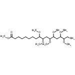 CAS#: 20207-67-4， Methyl 9,10,12,13,15,16-Hexamethoxyoctadecanoate