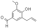 structure of CAS# 20240-58-8, 3-Allyl-4-Hydroxy-5-Methoxybenzaldehyde;3-Allyl-4-hydroxy-5-methoxy-benzaldehyde;4-hydroxy-3-methoxy-5-(prop-2-en-1-yl)benzaldehyde;4-hydroxy-3-methoxy-5-prop-2-enylbenzaldehyde
