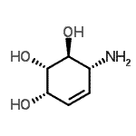 CAS#: 202459-97-0， (1S,2S,3S,6R)-6-Amino-4-Cyclohexene-1,2,3-Triol