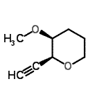 CAS#: 202604-42-0， (2S,3S)-2-Ethynyl-3-Methoxytetrahydro-2H-Pyran