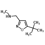 CAS#: 202817-07-0， N-Methyl-1-[5-(2-Methyl-2-Propanyl)-1,2-Oxazol-3-Yl]Methanamine