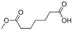 structure of CAS# 20291-40-1, Methyl Hydrogen Heptane-1,7-Dioate;7-Methoxy-7-Oxo-Heptanoic Acid;7-Keto-7-Methoxy-Enanthic Acid
