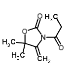 CAS#: 202920-30-7， 5,5-Dimethyl-4-Methylene-3-Propionyl-1,3-Oxazolidin-2-One