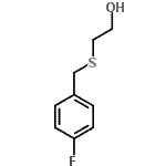 CAS#: 203303-04-2， 2-[(4-Fluorobenzyl)Sulfanyl]Ethanol