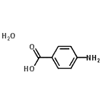 CAS#: 203308-44-5， 4-Aminobenzoic Acid Hydrate (1:1)