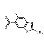 CAS#: 203340-21-0， 5-Fluoro-2-Methyl-6-Nitro-1,3-Benzothiazole