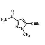 CAS#: 203792-52-3， 5-Cyano-1-Methyl-1H-Pyrazole-3-Carboxamide