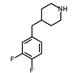 CAS#: 203860-03-1， 4-(3,4-Difluorobenzyl)Piperidine