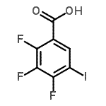 CAS#: 203916-59-0， 2,3,4-Trifluoro-5-Iodobenzoic Acid