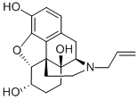 structure of CAS# 20410-95-1, 6 alpha-Naloxol;6Alpha-Naloxol;(5Alpha,6Alpha)-4,5-Epoxy-17-(2-Propenyl)Morphinan-3,6,14-Triol