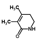 CAS#: 204118-35-4， 3,4-Dimethyl-5,6-Dihydro-2(1H)-Pyridinone