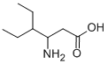 结构式 CAS# 204191-42-4, 3-氨基-4-乙基己酸