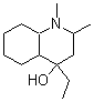 CAS#: 20422-68-8， 4-Ethyl-1,2-Dimethyl-2,3,4A,5,6,7,8,8alpha-Octahydroquinolin-4-Ol