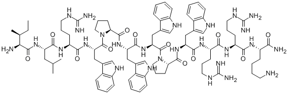 CAS#: 204248-78-2， Omiganan