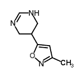 CAS#: 204388-61-4， 5-(3-Methyl-1,2-Oxazol-5-Yl)-1,4,5,6-Tetrahydropyrimidine