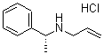 结构式 CAS# 204587-86-0, (R)-(+)-N-烯丙基-1-苯基乙胺盐酸盐