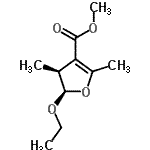 CAS#: 204982-16-1， Methyl (4S,5R)-5-Ethoxy-2,4-Dimethyl-4,5-Dihydro-3-Furancarboxylate