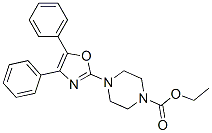 CAS#: 20503-89-3, 4-(4,5-Diphenyl-2-Oxazolyl)-1-Piperazinecarboxylic Acid Ethyl Ester