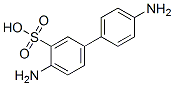 结构式 CAS# 2051-89-0, 对二氨基联苯-3-硫酸