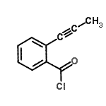 CAS#: 205250-13-1， 2-(1-Propyn-1-Yl)Benzoyl Chloride