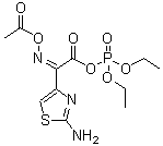 CAS#: 205307-52-4， (2Z)-2-(Acetoxyimino)-2-(2-Amino-1,3-Thiazol-4-Yl)Acetyl Diethyl Phosphate