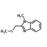 CAS#: 205314-27-8， 1-Methyl-2-[(Methylsulfanyl)Methyl]-1H-Benzimidazole