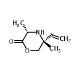 CAS#: 205495-78-9， (3S,5R)-3,5-Dimethyl-5-Vinyl-2-Morpholinone