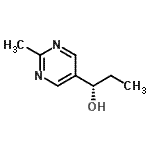 CAS#: 205518-91-8， (1S)-1-(2-Methyl-5-Pyrimidinyl)-1-Propanol