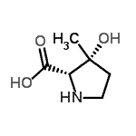CAS#: 205528-40-1， (3R)-3-Hydroxy-3-Methyl-L-Proline