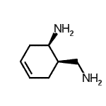 CAS#: 205805-67-0， (1R,6R)-6-(Aminomethyl)-3-Cyclohexen-1-Amine