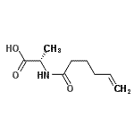 CAS#: 205821-55-2， N-5-Hexenoyl-L-Alanine
