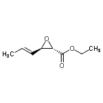 CAS#: 205931-98-2， Ethyl (2S,3R)-3-[(1E)-1-Propen-1-Yl]-2-Oxiranecarboxylate