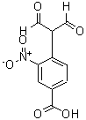 structure of CAS# 205985-96-2, 4-(1-Formyl-2-Oxoethyl)-3-Nitro-Benzoic Acid;(Z)-2-(4-Carboxy-2-Nitro-Phenyl)-3-Oxo-Prop-1-En-1-Olate;(Z)-2-(4-Carboxy-2-Nitro-Phenyl)-3-Keto-Prop-1-En-1-Olate;Zinc00153795
