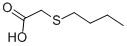 结构式 CAS# 20600-61-7, (丁基硫代)乙酸