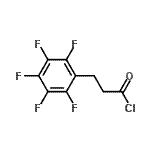 CAS#: 2063-40-3， 3-(Pentafluorophenyl)Propanoyl Chloride