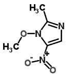 CAS#: 206359-22-0， 1-Methoxy-2-Methyl-5-Nitro-1H-Imidazole