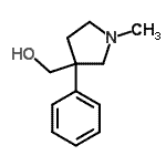 CAS#: 20640-71-5， (1-Methyl-3-Phenyl-3-Pyrrolidinyl)Methanol