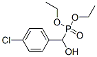 structure of CAS# 20641-28-5, (alpha-Hydroxy-4-Chlorobenzyl)Phosphonic Acid Diethyl Ester;(4-Chlorophenyl)-Diethoxyphosphoryl-Methanol;Ai3-17767;Brn 1984002