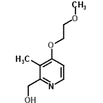 CAS#: 206990-53-6， [4-(2-Methoxyethoxy)-3-Methyl-2-Pyridinyl]Methanol