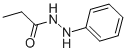 structure of CAS# 20730-02-3, Propionic Acid Phenylhydrazide;N'-Phenylpropionohydrazide;Nsc 19564;.Beta.-Propionyl Phenyl Hydrazine
