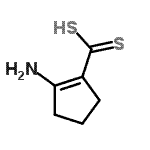 CAS#: 20735-33-5， 2-Amino-1-Cyclopentene-1-Carbodithioic Acid