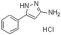 CAS#: 20737-62-6， 5-Phenyl-1H-Pyrazol-3-Amine Hydrochloride (1:1)